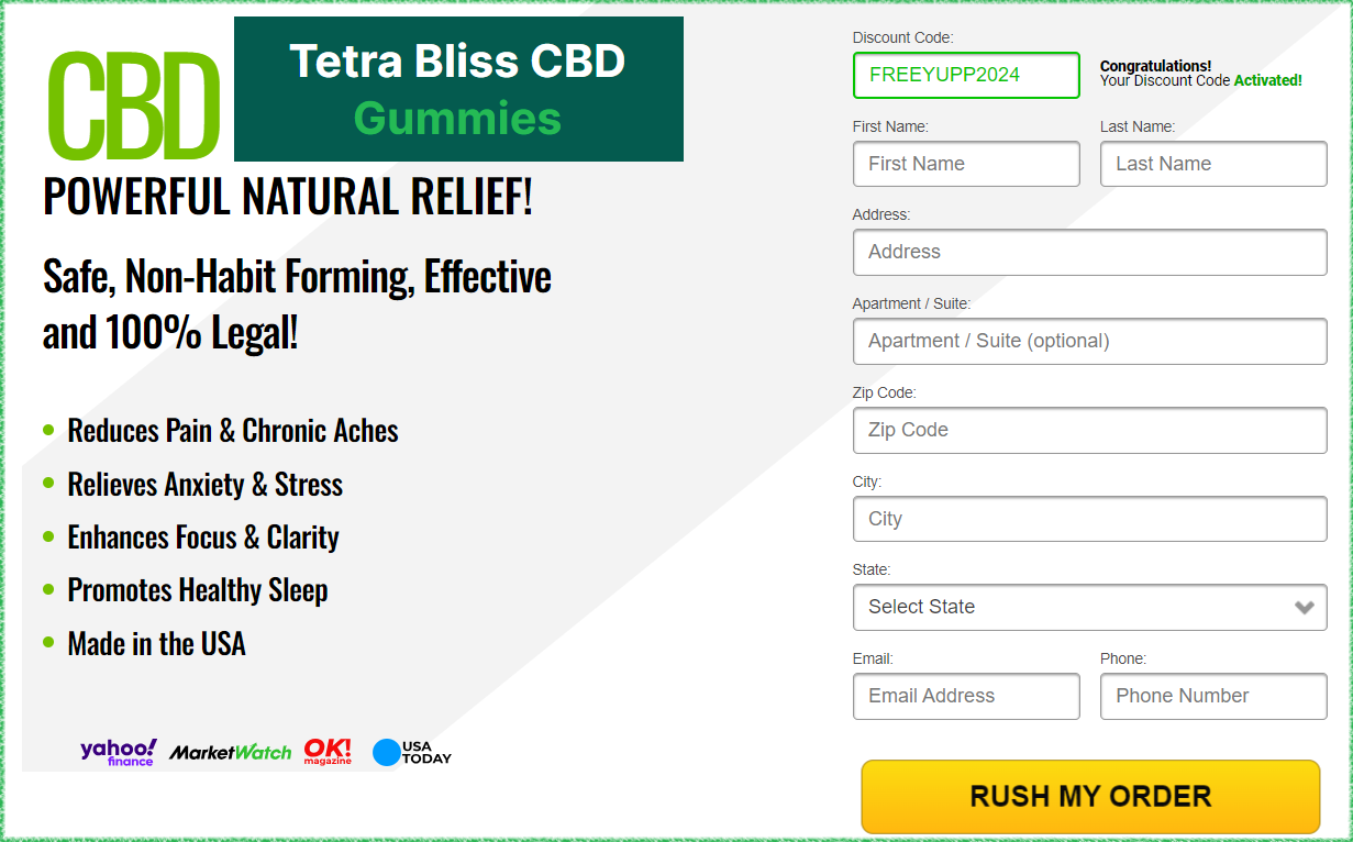 Tetra Bliss Cbd Gummies Where To Buy